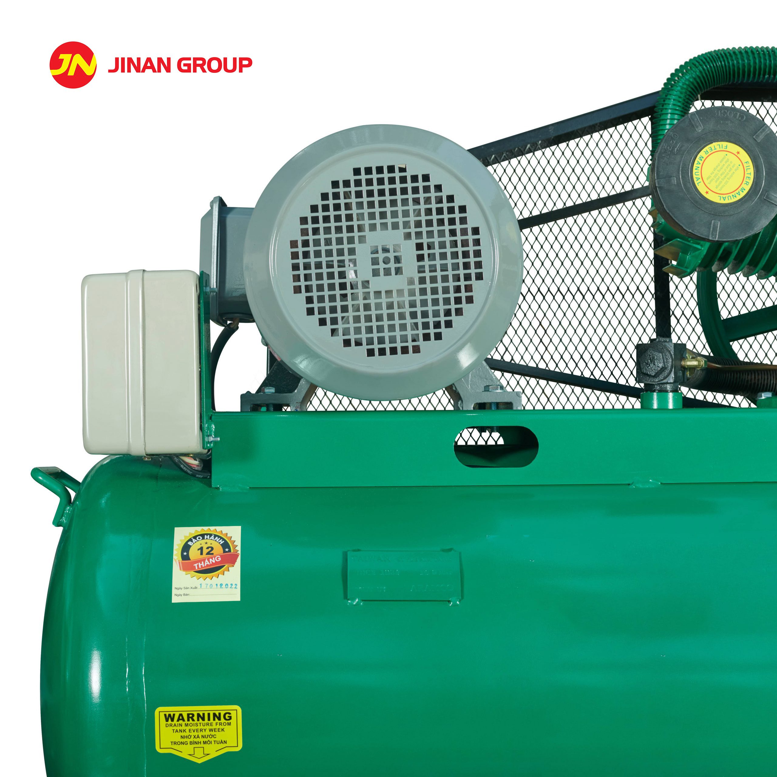 Máy nén khí 200L 380 V - Jinan Group 3 Máy nén khí 200L 380 V - Jinan Group - Ảnh 3